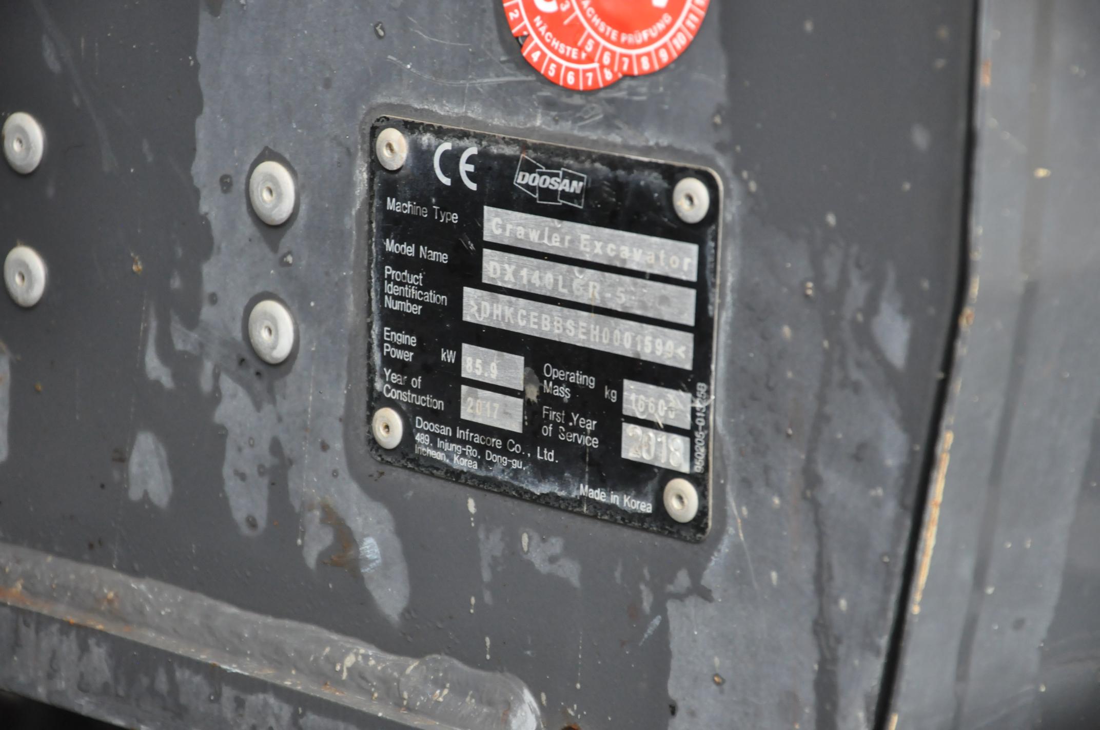 Doosan DX 140 LCR-5